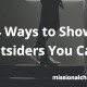 4 Ways to Show Outsiders You Care | missionalchallenge.com