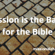 Mission is the Basis for the Bible | missionalchallenge.com